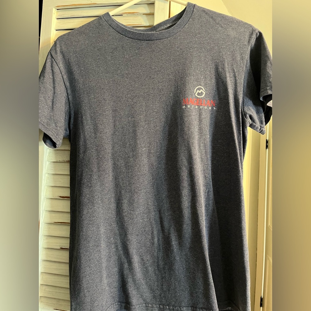 Magellan Outdoors Men's Dark Navy Logo T-Shirt